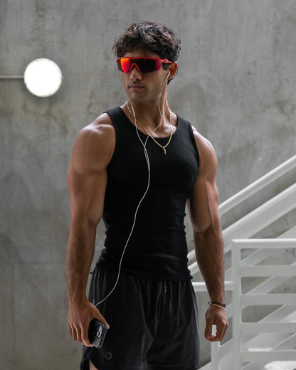 Premium Ultra-Soft Cotton Fitted Tank 6 Pack